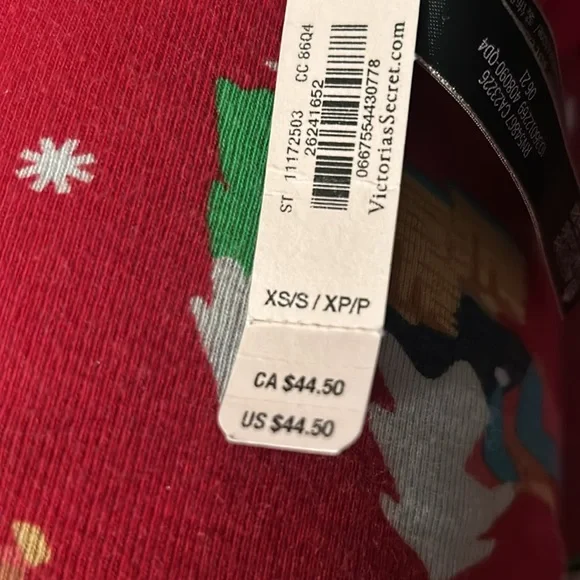 NWT Victoria's Secret Rhinestone RED Garter Belt Rhinestone Straps Shine XS/S - Picture 4 of 4